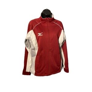 Mizuno Women's Soccer Warm Up‎ Jacket Athletic Full Zipper Medium